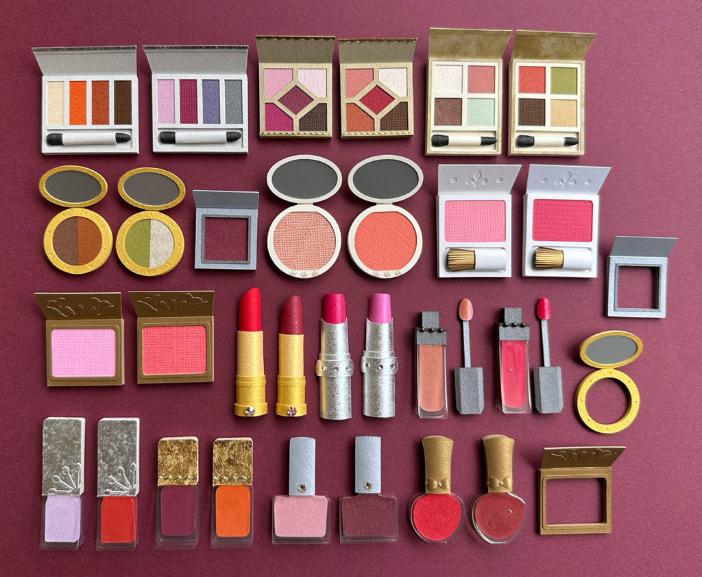 小学館 美的9月号・美的9月号増刊・美的スペシャル9月号 共通別冊付録 前田京子制作ペーパーアート、ペーパークラフト