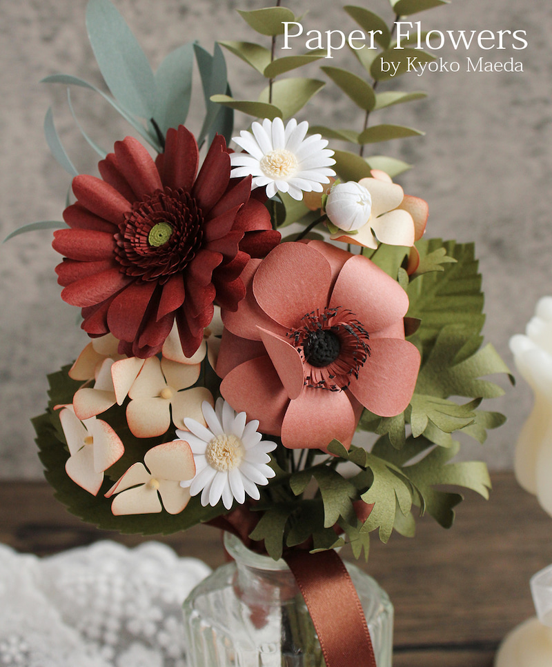 Paper Flowers | 色紙や不織布､薄葉紙､お花紙を使った紙の花（ペーパー 
